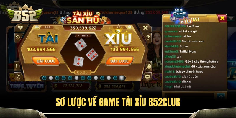 Giới thiệu chi tiết tựa game tài xỉu B52Club 